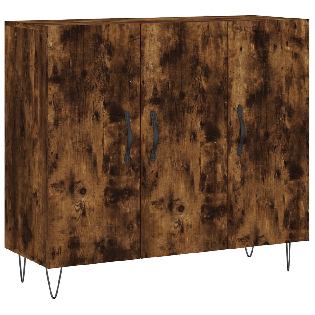 Skjenk Røkt Eik 90x34x80 cm