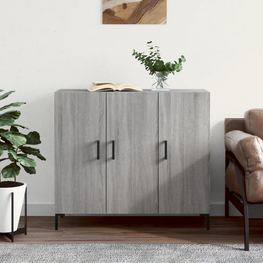 Skjenk Sonoma Grå 90x34x80 cm