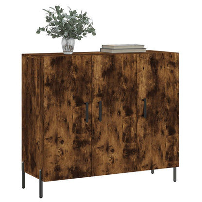 Kommode Røkt Eik 90x34x80 cm