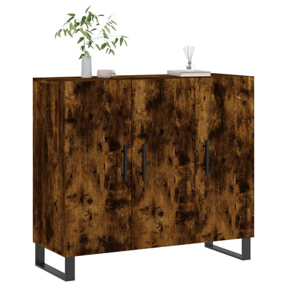 Kommode Røkt Eik 90x34x80 cm