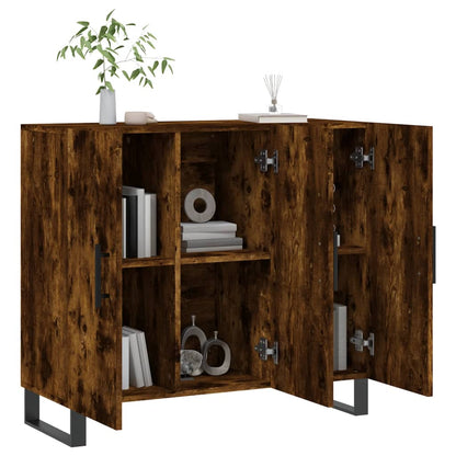 Kommode Røkt Eik 90x34x80 cm