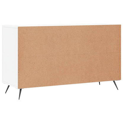 Skjenk Høyglans Hvit 100x36x60 cm
