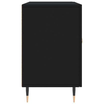 Skjenk Svart 100x36x60 cm