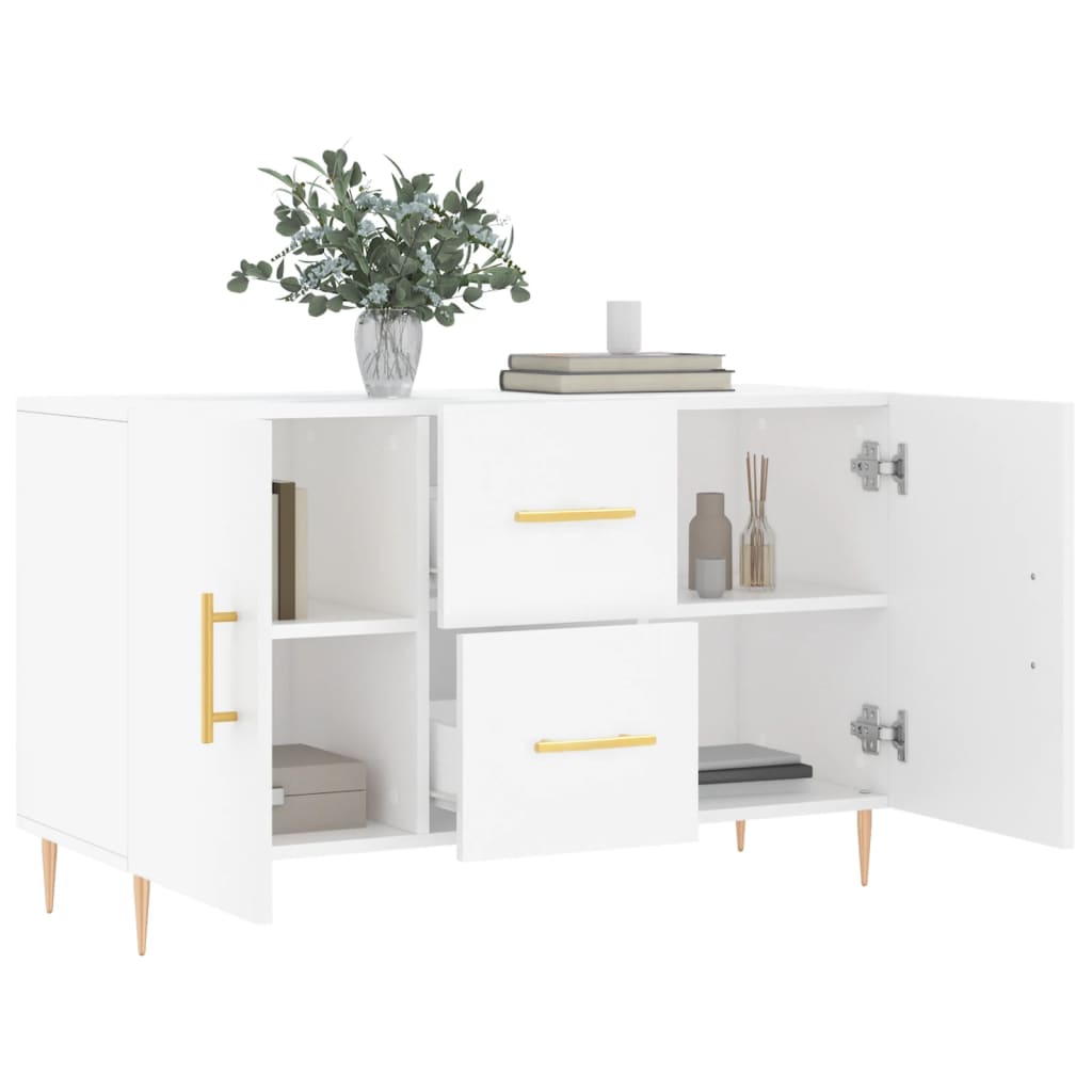 Skjenk Hvit 100x36x60 cm