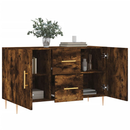 Kommode Røkt Eik 100x36x60 cm