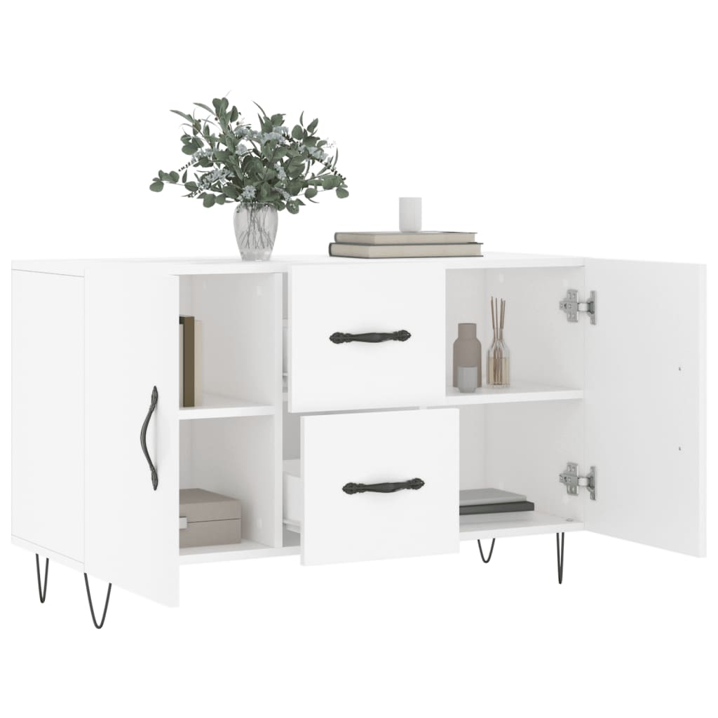 Skjenk Hvit 100x36x60 cm