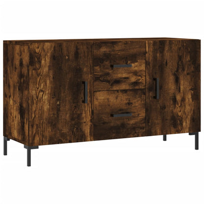 Skjenk røkt eik 100x36x60 cm konstruert tre