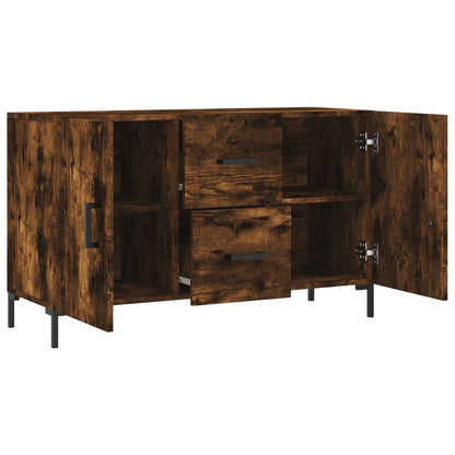 Skjenk røkt eik 100x36x60 cm konstruert tre