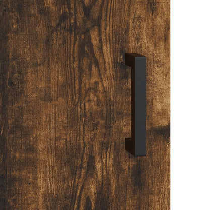 Skjenk røkt eik 100x36x60 cm konstruert tre