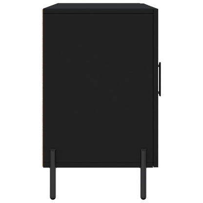 Skjenk Svart 100x36x60 cm
