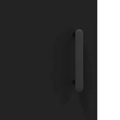 Skjenk Svart 100x36x60 cm