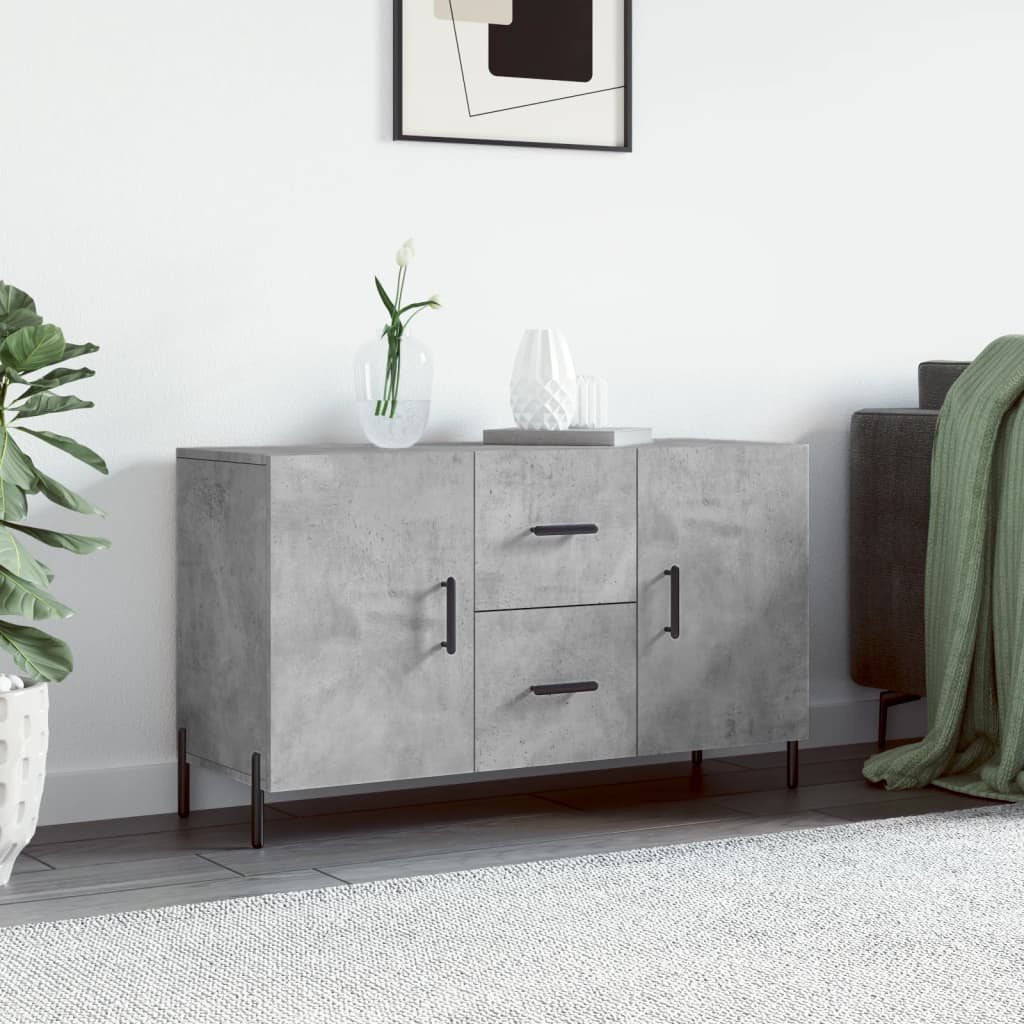 Skjenk Betonggrå 100x36x60 cm