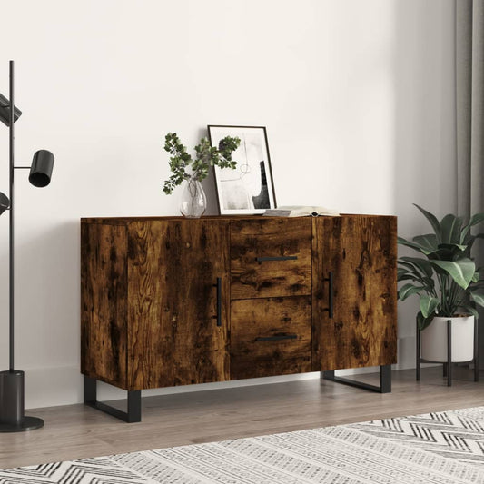 Kommode Røkt Eik 100x36x60 cm