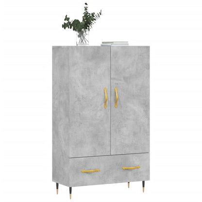 Skap Betonggrå 69,5x31x115 cm