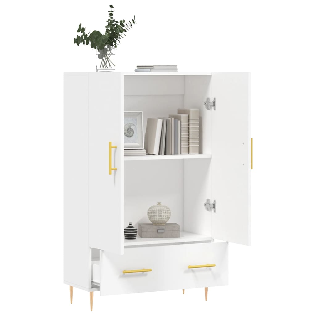 Skap Hvit 69,5x31x115 cm
