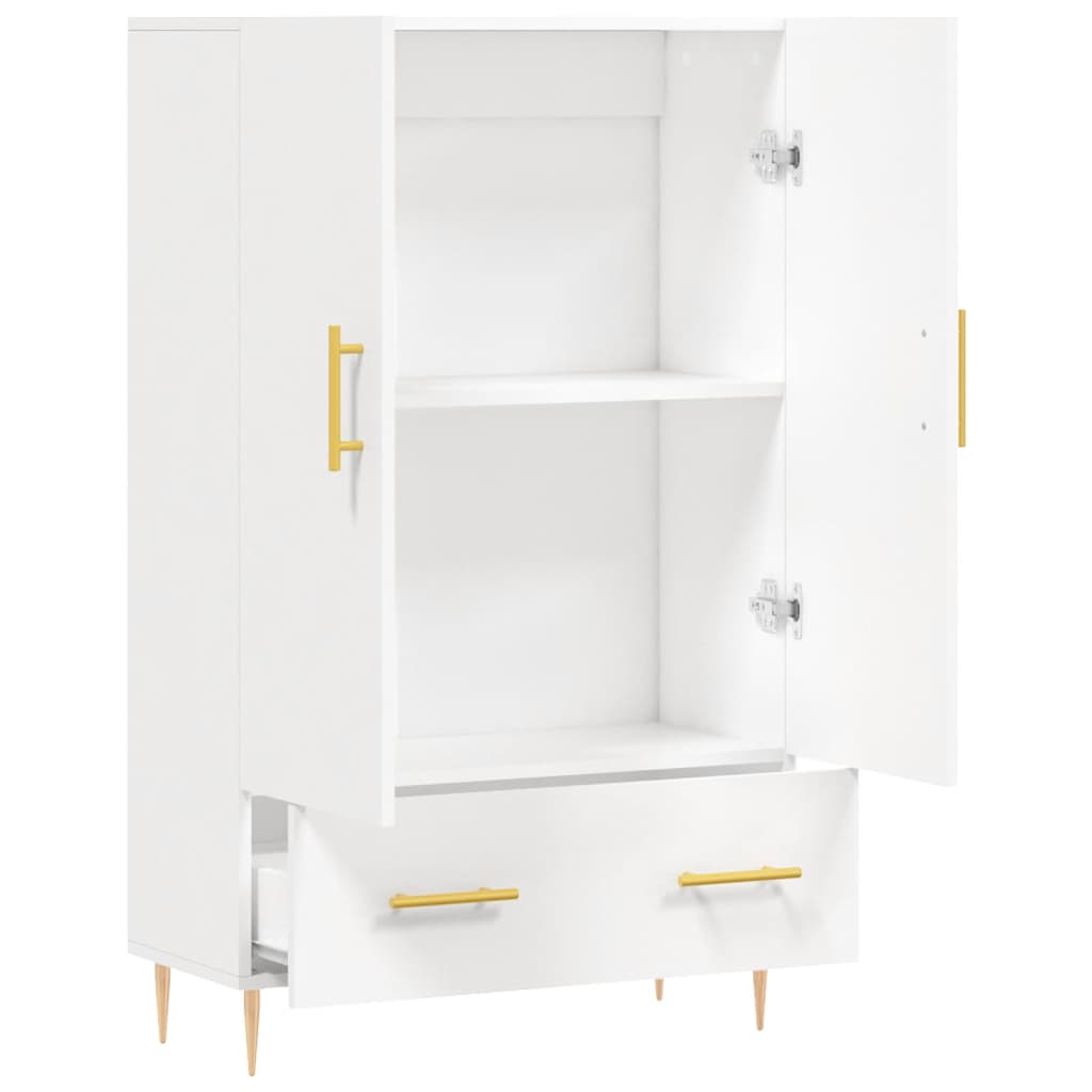 Skap Hvit 69,5x31x115 cm