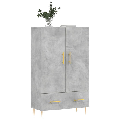 Skap Betonggrå 69,5x31x115 cm