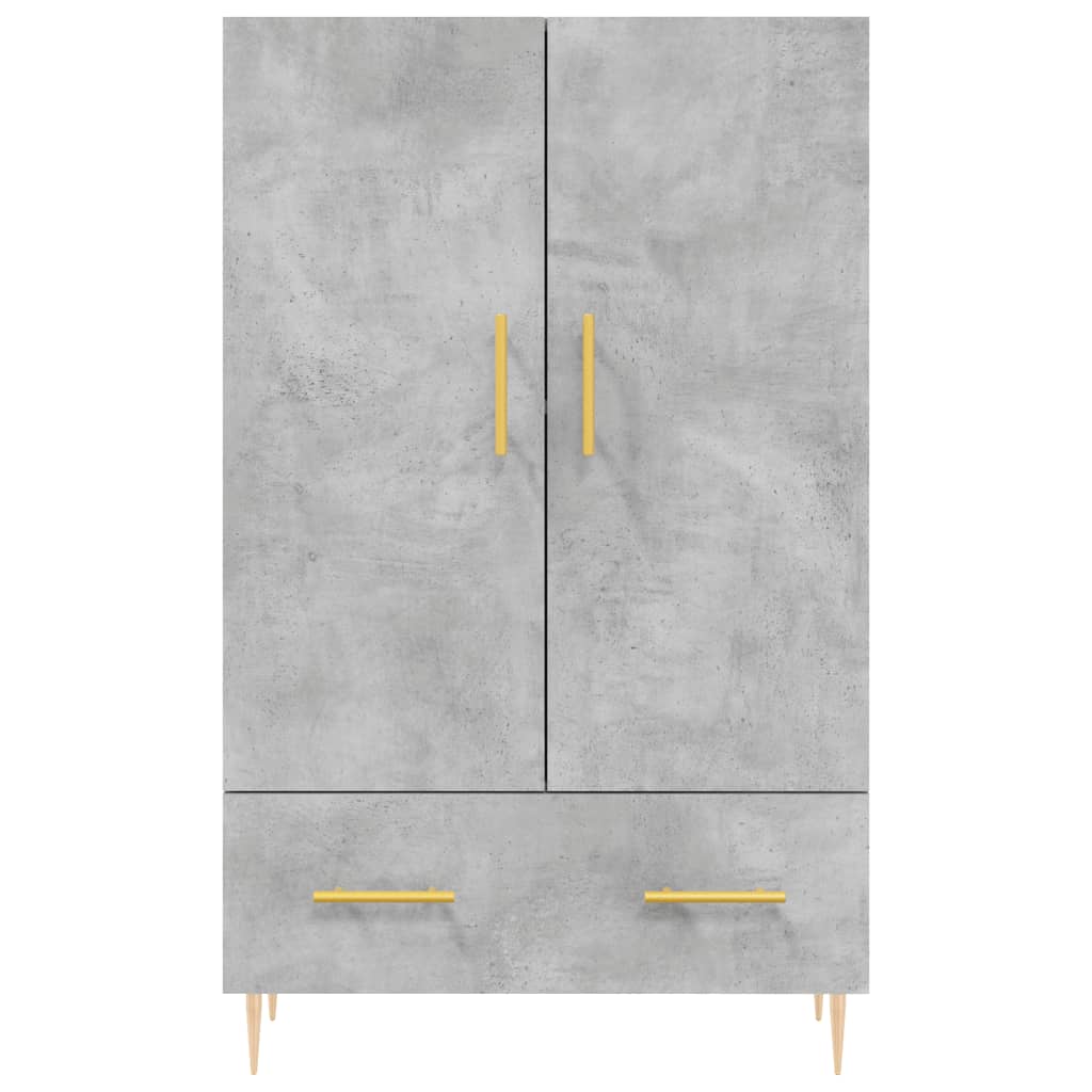 Skap Betonggrå 69,5x31x115 cm