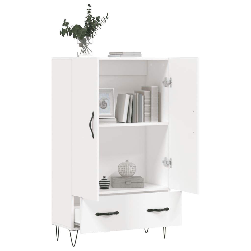 Skap Hvit 69,5x31x115 cm