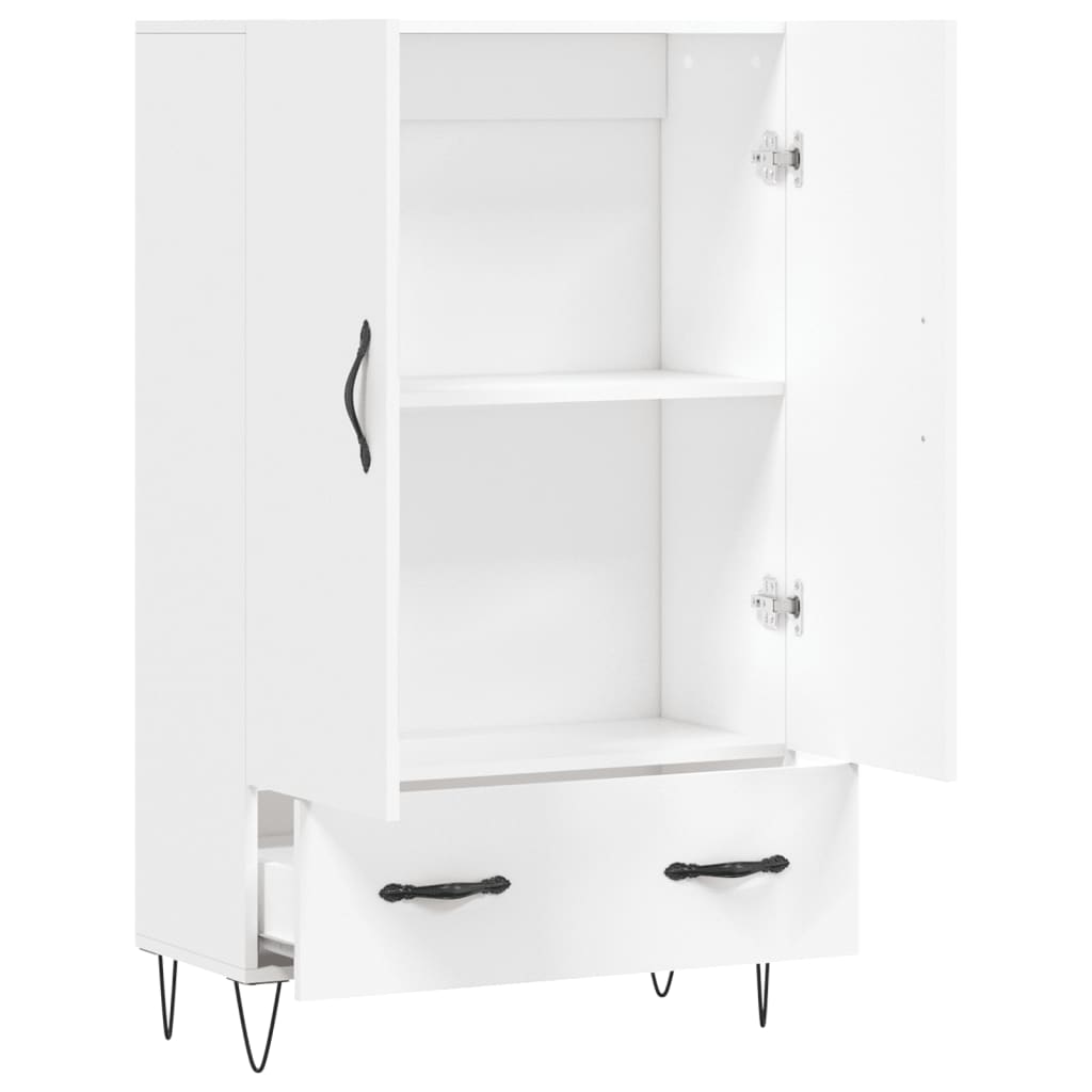 Skap Hvit 69,5x31x115 cm