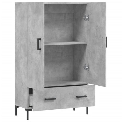 Skap Betonggrå 69,5x31x115 cm