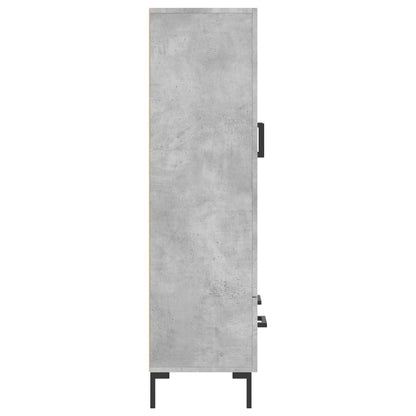 Skap Betonggrå 69,5x31x115 cm