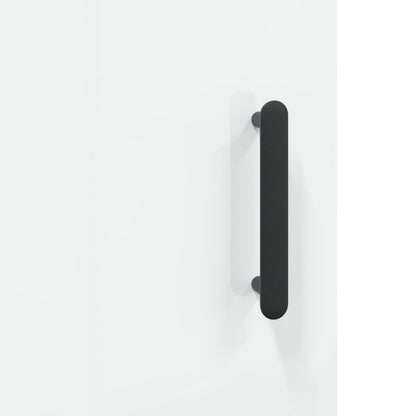 Skap Høyglans Hvit 69,5x31x115 cm
