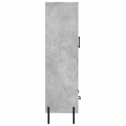Skap Betonggrå 69,5x31x115 cm