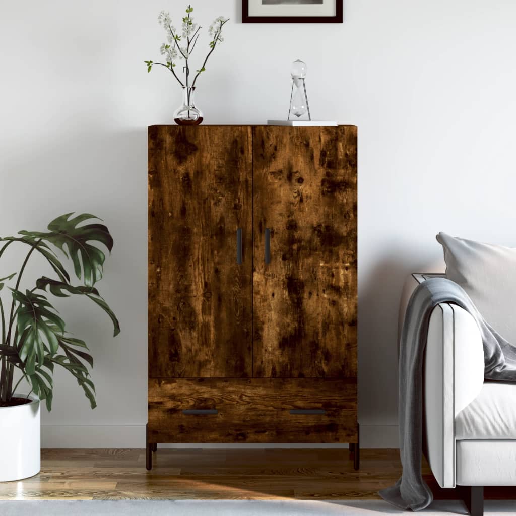 Skap Røkt Eik 69,5x31x115 cm