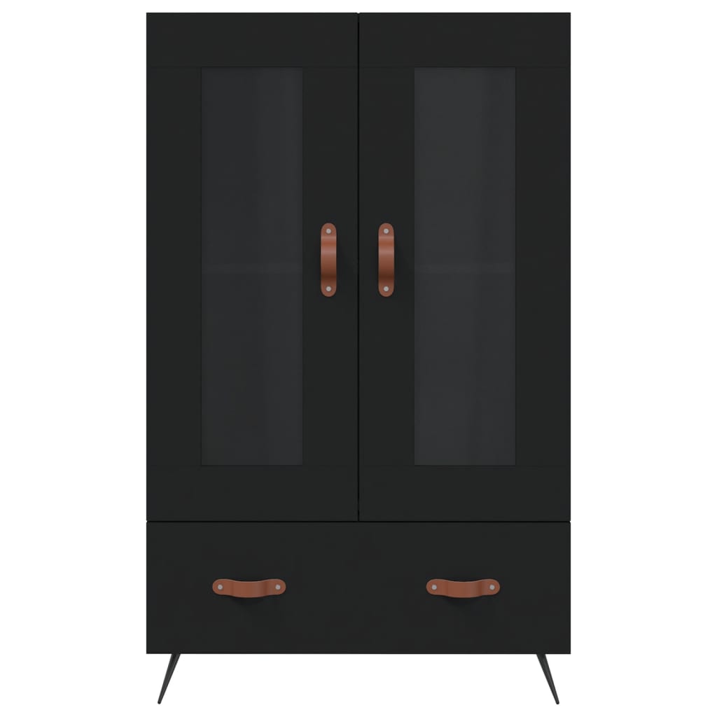 Skap Svart 69,5x31x115 cm