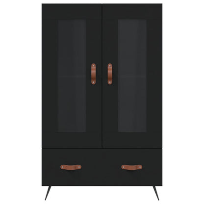 Skap Svart 69,5x31x115 cm