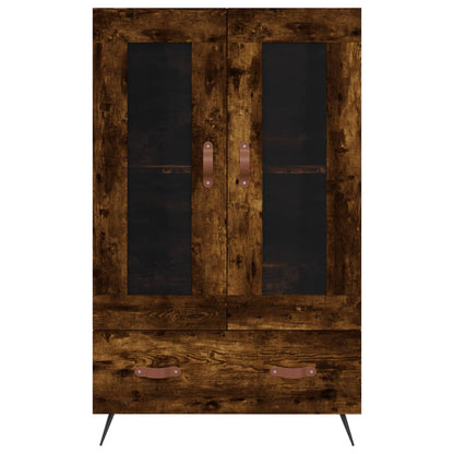 Skap Røkt Eik 69,5x31x115 cm