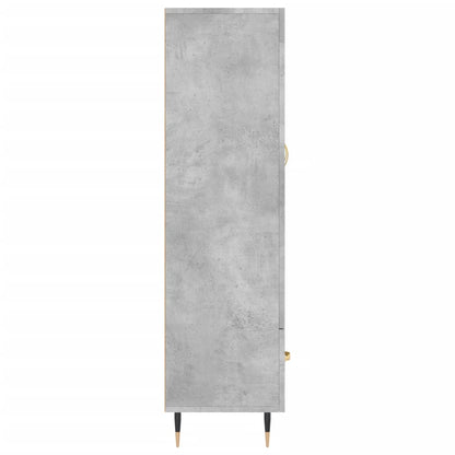 Skap Betonggrå 69,5x31x115 cm