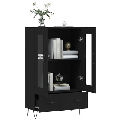Skap Svart 69,5x31x115 cm