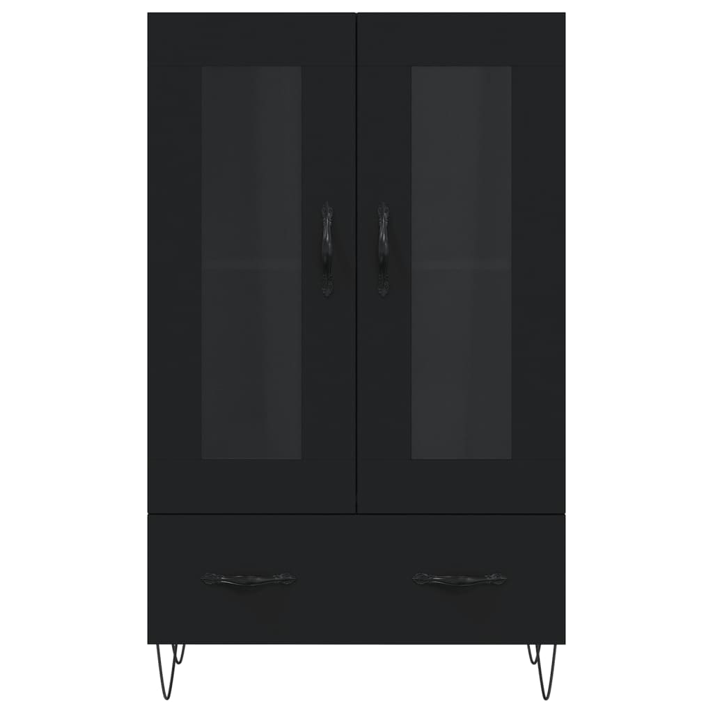 Skap Svart 69,5x31x115 cm