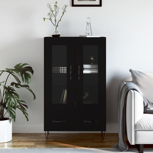 Skap Svart 69,5x31x115 cm