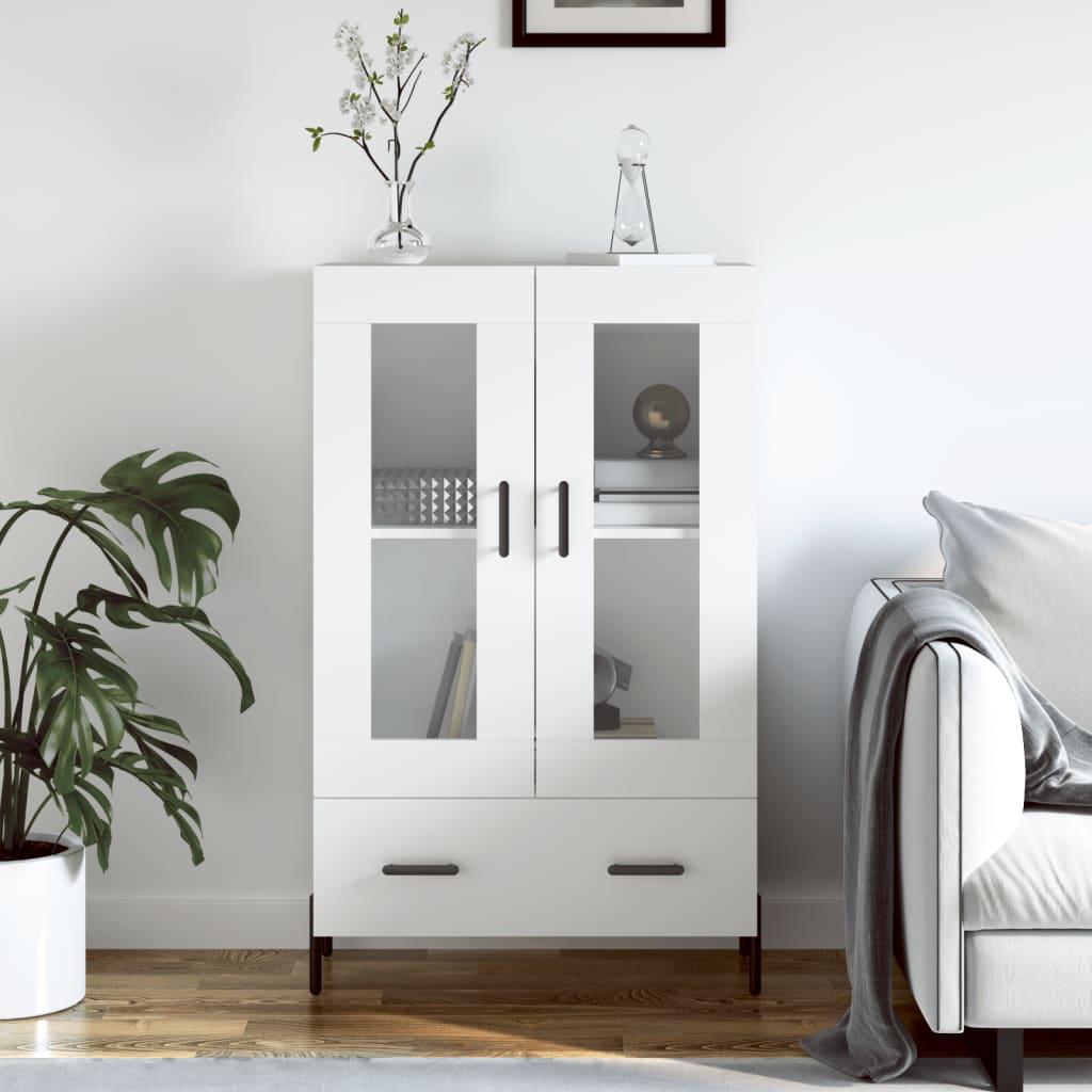 Skap Hvit 69,5x31x115 cm