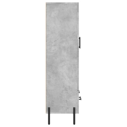 Skap Betonggrå 69,5x31x115 cm