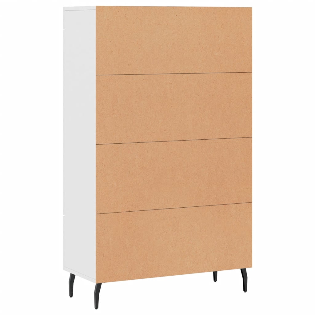 Skap Hvit 69,5x31x115 cm