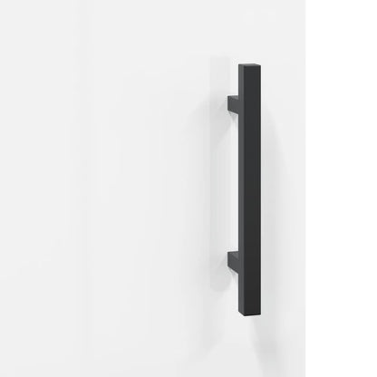 Skap Høyglans Hvit 69,5x31x115 cm