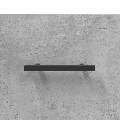 Skap Betonggrå 69,5x31x115 cm