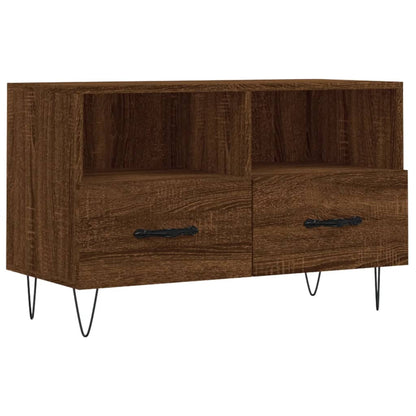 TV-Møbel Brun Eik TV-benk 80x36x50 cm