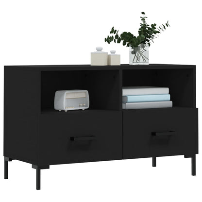 TV-Møbel Svart TV-benk 80x36x50 cm