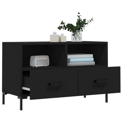 TV-Møbel Svart TV-benk 80x36x50 cm