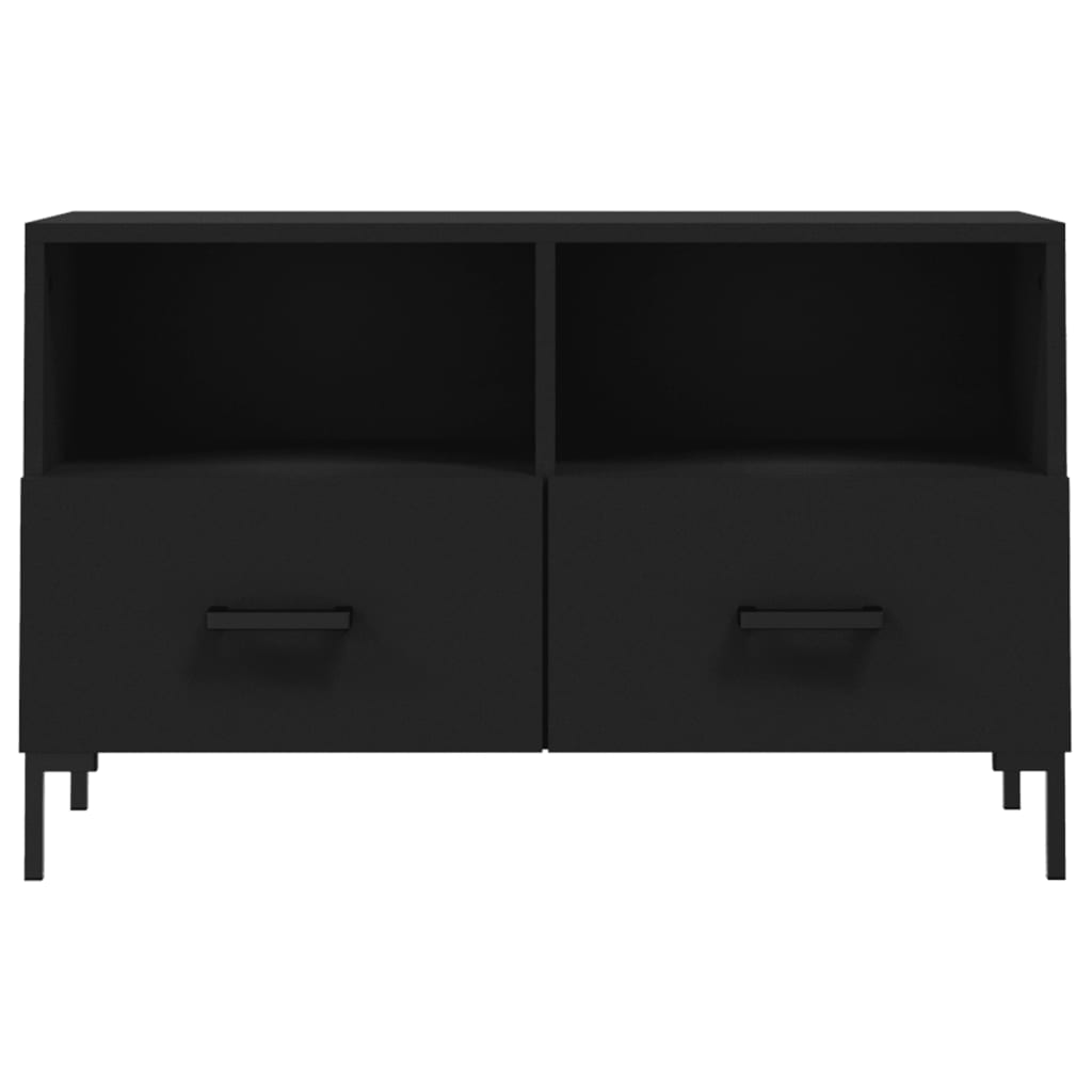 TV-Møbel Svart TV-benk 80x36x50 cm