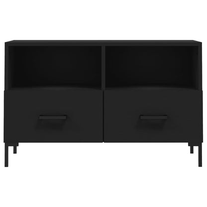 TV-Møbel Svart TV-benk 80x36x50 cm