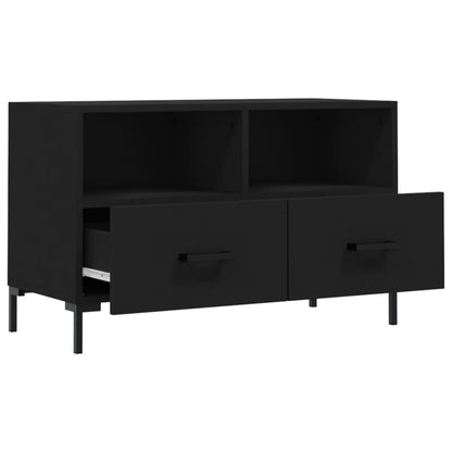 TV-Møbel Svart TV-benk 80x36x50 cm