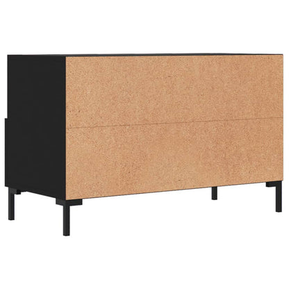 TV-Møbel Svart TV-benk 80x36x50 cm