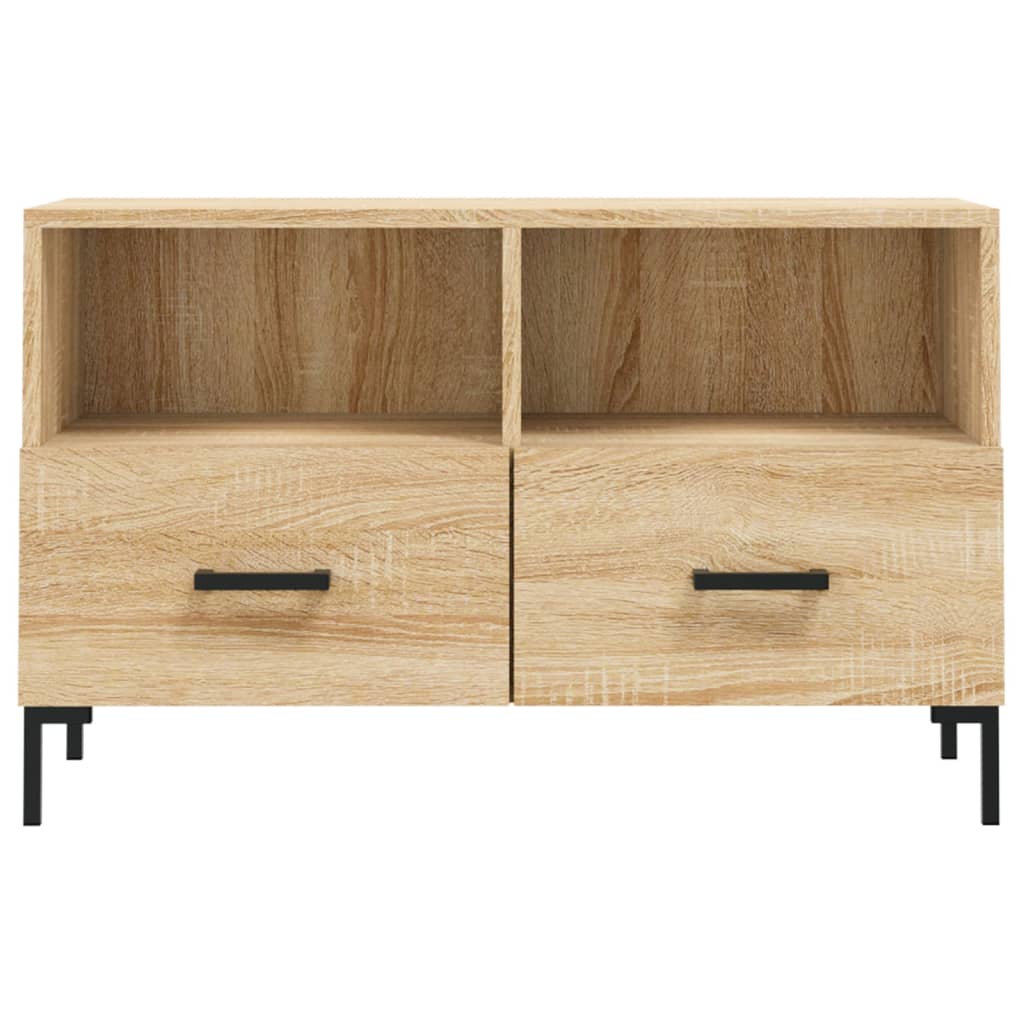 TV-Møbel Sonoma Eik TV-benk 80x36x50 cm