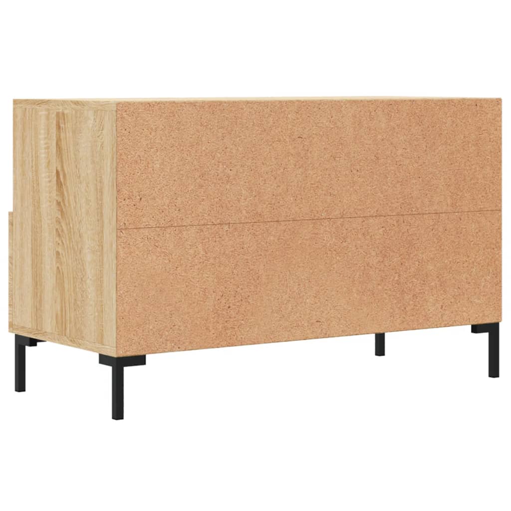 TV-Møbel Sonoma Eik TV-benk 80x36x50 cm